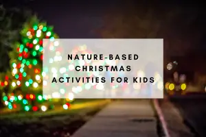 Nature-based Christmas activities for kids