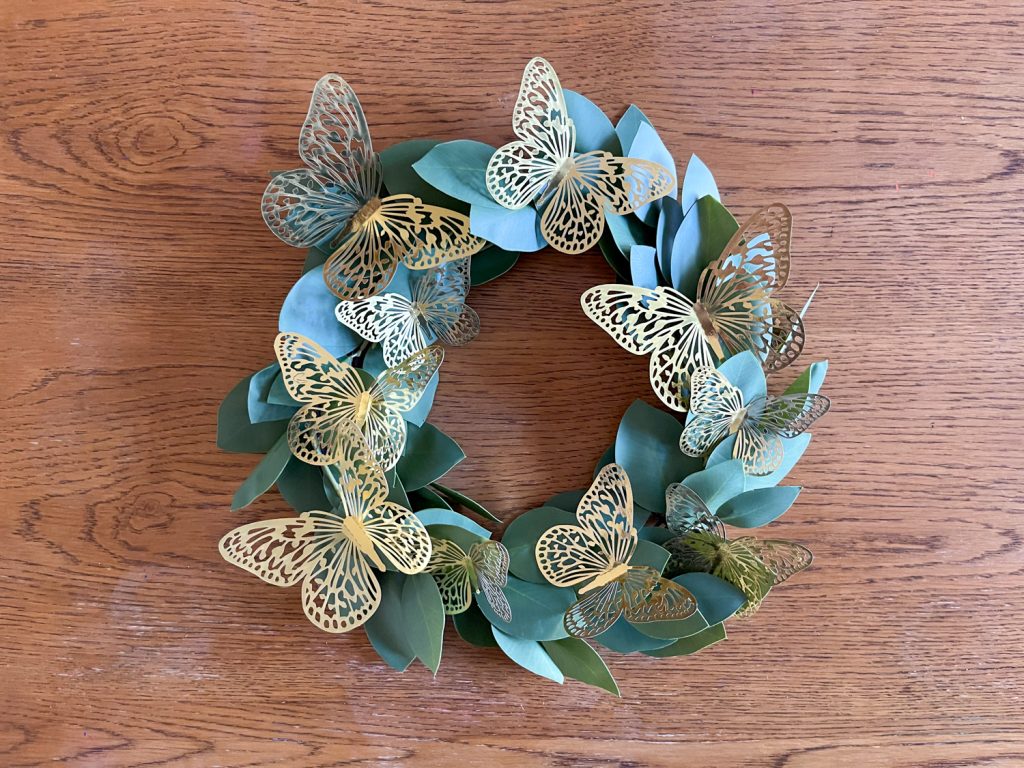 How to Make a DIY Butterfly Wreath for Spring